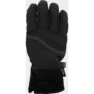 Dámske lyžiarske rukavice 4F RED251 čierne black solid S