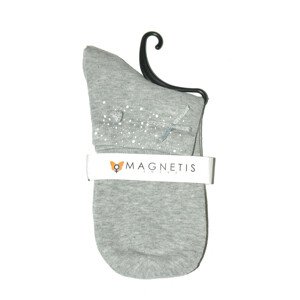 Dámske ponožky Magnetism 13518 Mašlička, srdiečko světle šedá Univerzální