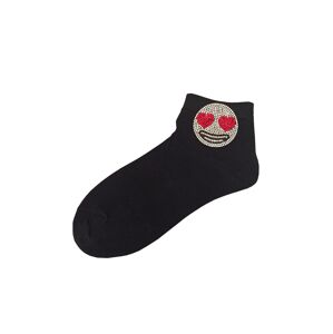 Dámske ponožky Magnetism 13524 Emotikon čierna Univerzální