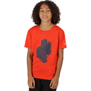 Detské tričko Regatta RKT112 Alvarado V 0EJ oranžovej oranžová 11-12 let