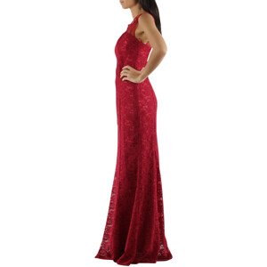 Spoločenské a plesové šaty krajkové dlhé luxusné CHARM'S Paris červené - Červená - CHARM'S Paris XS