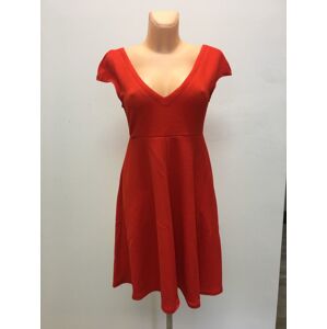 Dámske spoločenské šaty so širokou sukňou červené - Červená / S / M - LOVER S / M