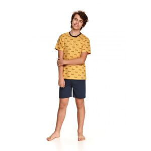 Chlapčenské pyžamo 344 Max yellow - TARO žltá 158