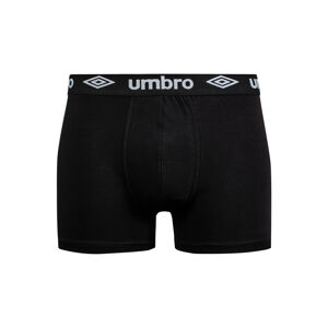 Pánske boxerky Umbro UMUM0241 čierna / čierna 2xl