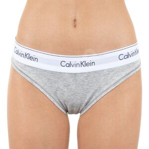 Calvin Klein Dámske sivé nohavičky (QF5118E-020) XL