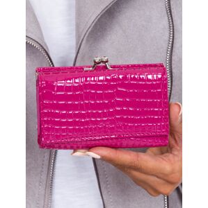 Ružová peňaženka s ušnými drôtmi jedna velikost