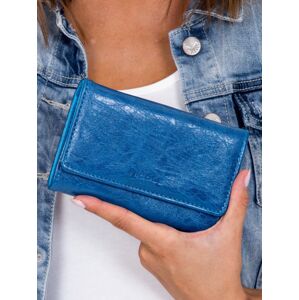 Modrá dámska peňaženka z ekologickej kože jedna velikost