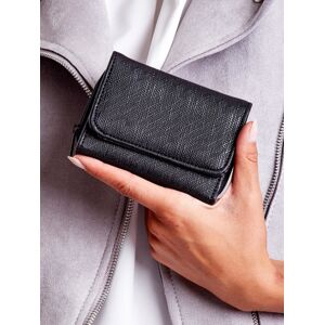 Čierna dámska peňaženka z ekokože jedna velikost