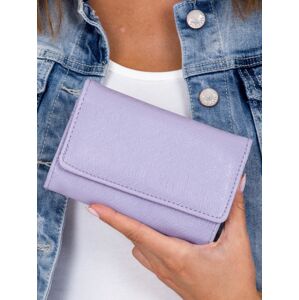 Svetlo fialová dámska peňaženka z ekologickej kože ONE SIZE