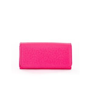 Tmavo ružová dámska peňaženka z ekologickej kože ONE SIZE