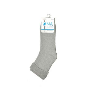 Dámske ponožky Lady socks frote 037 - Bratex tmavo šedá 36/38