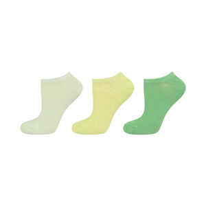 Zelené dámske ponožky SOXO - 3 Pack zelená 35-40