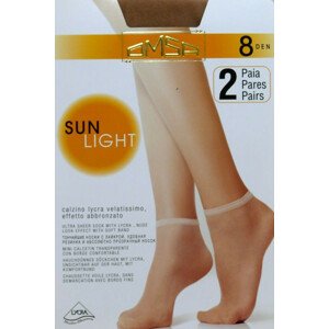 Dámske ponožky Omsa | Sun Light 8 deň A`2 sierra/odc.béžová Univerzální