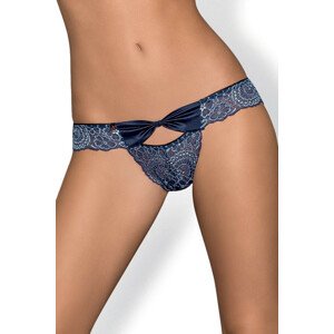 Erotické nohavičky Auroria - OBSESSIVE svetlo modrá L / XL