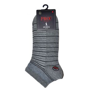 Pánske ponožky PRE Cotton Man Spotrs 10529 41-44 šedá 41-44