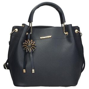 Elegantná dámska kabelka s ozdobou v granátové farbe univerzálny