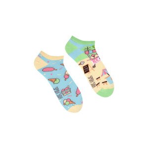 Nepárové nízke ponožky spox Sox Lody 36-46 Vícebarevné 40-43