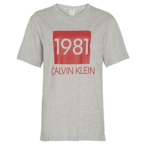 Dámske tričko QS6343E-020 šedá - Calvin Klein XS šedá