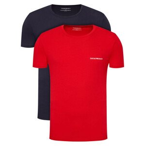 Pánske tričko 2pcs 111267 1P717 76035 čierna / červená - Emporio Armani farba L