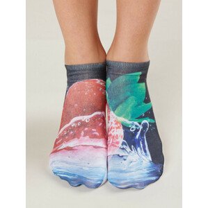 Dámske ponožky s potlačou 38-42
