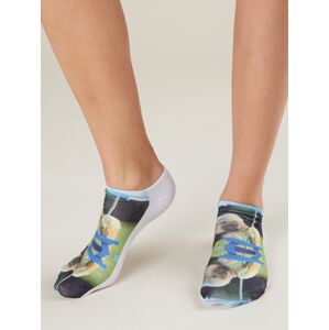 Dámske ponožky s potlačou 35-39