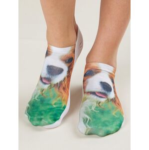 Bavlnené ponožky so psím potlačou 38-42