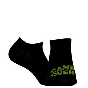 Pánske členkové ponožky CASUAL černá 45-47