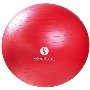 Cvičebné náradie Gymball 65 cm - červená - vo farebnej škatuli - Sveltus OSFA