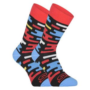Veselé ponožky Styx vysokej Flat (H1154) 46-48
