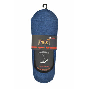 Pánske ponožky ťapky sa silikónom PRO 10400 41-44 INDIGO INDIGO 41-44