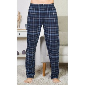 Pánske pyžamové nohavice Filip tmavo modrá XL