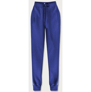 Teplákové nohavice v Chrpová farbe (CK01-15) Modrá L (40)