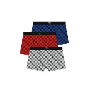 Pánske boxerky Redo 1BE-646 M-3XL červená XL