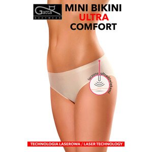 Dámske nohavičky Gatta 41590 Mini Bikini Ultra Comfort béžová/béžová S