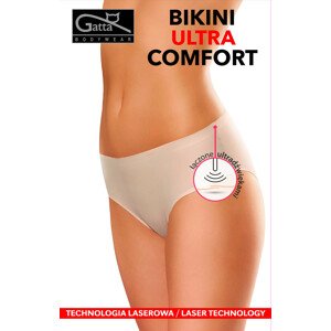 Dámske nohavičky Gatta 41591 Bikini Ultra Comfort béžová/dec.béžová M