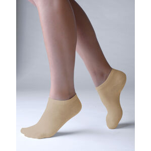Bambusové ponožky Gino béžové (82005) 35-38