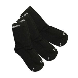 3PACK ponožky Horsefeathers čiernej (AA547A) 40-43