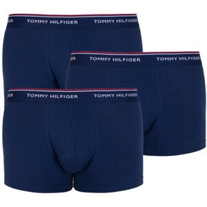 3PACK pánske boxerky Tommy Hilfiger tmavo modré (1U87903842 409) M