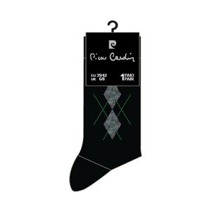 Pánske ponožky Pierre Cardin SX-2004 Man Socks černá 43-46