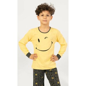 Detské pyžamo dlhé Patrik žlutá 3 - 4