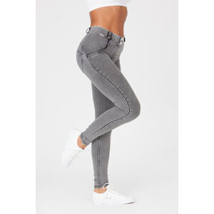 Boost Jeans Mid Waist Grey S