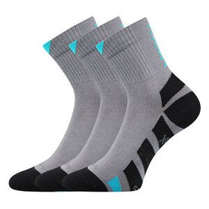 3PACK ponožky VOXX šedej (Gastl)