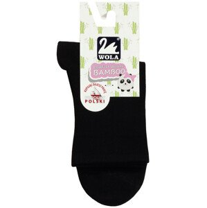 Dámske hladké ponožky Z BAMBOO černá 39-41