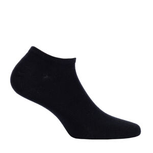 Hladké pánske ponožky BE ACTIVE černá 39/41