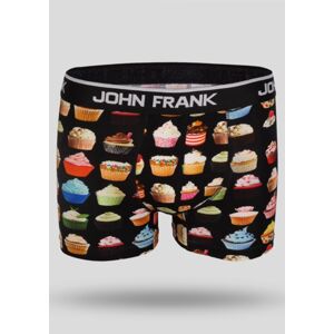 Pánske boxerky John Frank JFB55 S čierna
