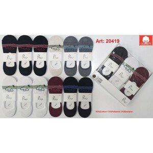 Dámske ponožky so silikónom PRO 20419 36-40 MIX směs barev 36-40