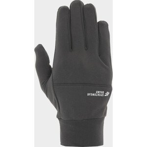 Unisexové rukavice touch screen 4F REU207 čierne Cernay S