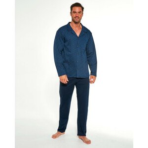 Pánske pyžamo Cornette 114/51 244602 3XL-5XL tmavě modrá 5XL