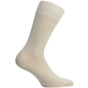 Pánske hladké ponožky PERFECT MAN béžová 42-44