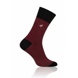 Pánske ponožky More Elegant 051 šedá/žíhaná 39-42